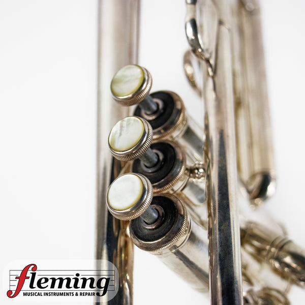 Bach Re-Plated Mt. Vernon Stradivarius Model ?? Bb Trumpet (1961)