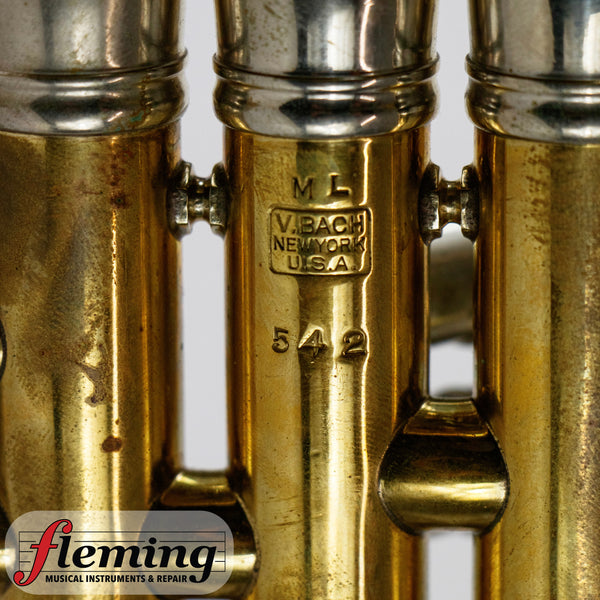 1927 Vincent Bach Stradivarius "New York" Trumpet - Serial #542