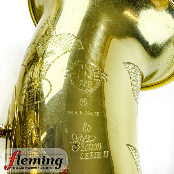Selmer-Paris Super Action Series II Tenor Saxophone