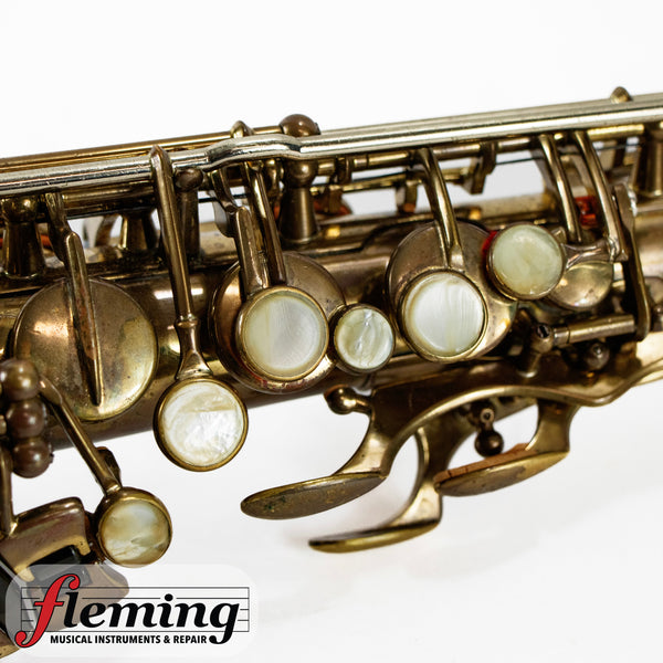 Pre-Owned Selmer Paris Super Balanced Action (SBA) Alto Saxophone - 1948 (Factory Relacquer)