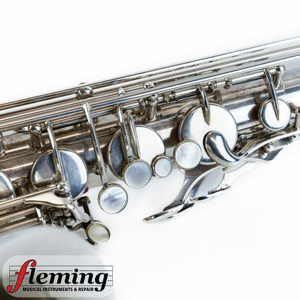 Pre-Owned Yamaha YTS-875EX Custom EX Professional Tenor Saxophone - Silver Plated