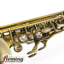 Antigua SS3159 Soprano Saxophone Curved Bell Antique Finish
