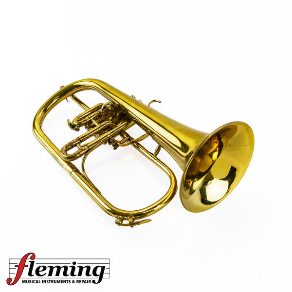 F. Besson Paris "Système Prototype" Flugelhorn - Clear Lacquer