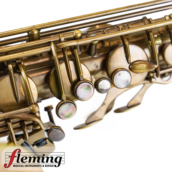 P. Mauriat PMXT-66RUL Professional Tenor Saxophone - Unlacquered Raw Brass
