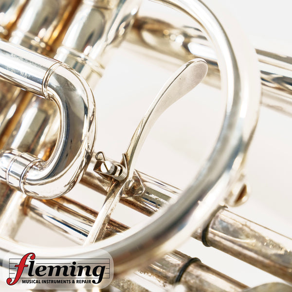Yamaha YCR-6335HS Professional Cornet - Heavyweight, Silver Plate