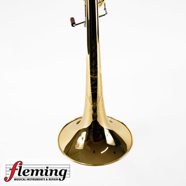 S.E. Shires TBQ30GR Tenor Trombone - Gold Brass Bell & Rotary Valve