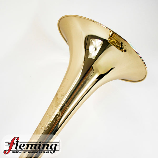 S.E. Shires TBQ36GR Q Series Bass Trombone - Gold Brass Bell