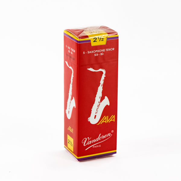 Vandoren Java Filed Red Cut Tenor Saxophone Reeds