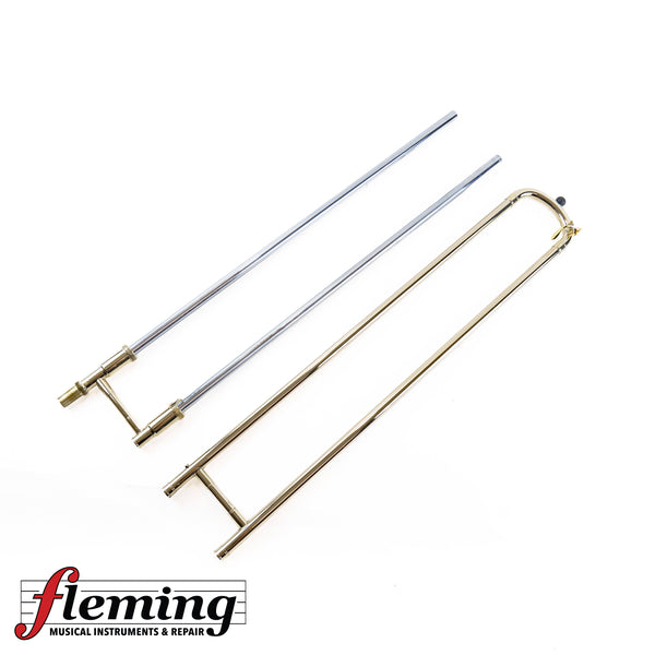 Adams Custom TB1 Professional Tenor Trombone - Two-Tone Rose Brass/Silver (Serial #055)