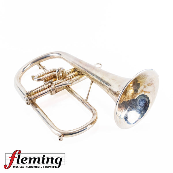 CarolBrass CFL-9990-RS Professional Flugelhorn - Silver Plated
