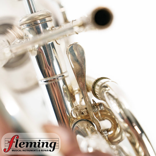 Yamaha YCR-6335HS Professional Cornet - Heavyweight, Silver Plate