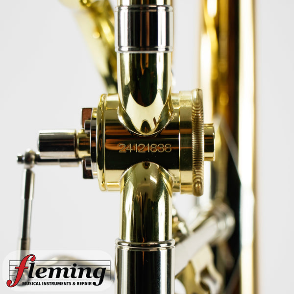 S.E. Shires TBQ30GR Tenor Trombone - Gold Brass Bell & Rotary Valve