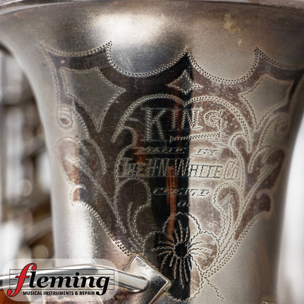 King Soprano Saxophone Curved Bell