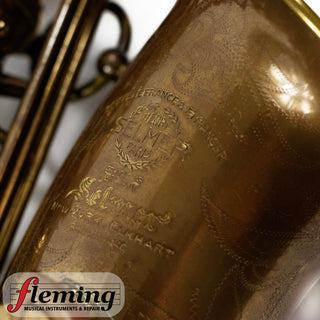 Pre-Owned Selmer Paris Super Balanced Action (SBA) Alto Saxophone - 1948 (Factory Relacquer)