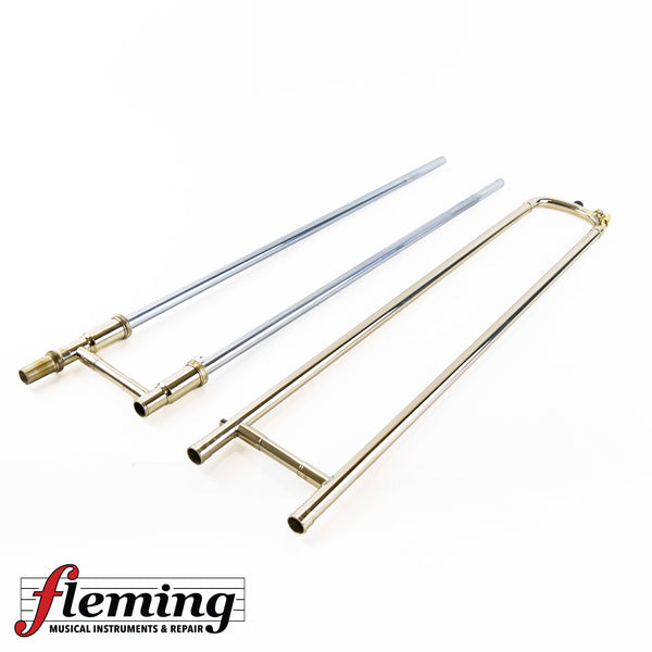Adams Custom TB1 Professional Tenor Trombone - Two-Tone Rose Brass/Silver (Serial #055)