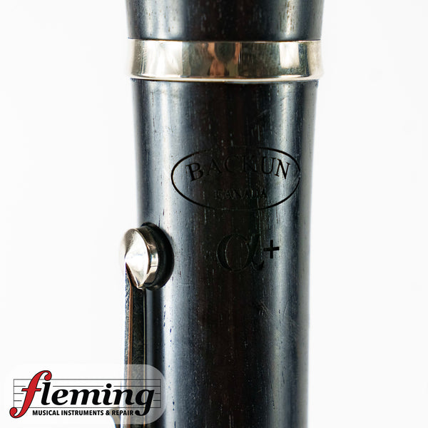 Pre-Owned Backun Alpha Plus Grenadilla Bb Clarinet