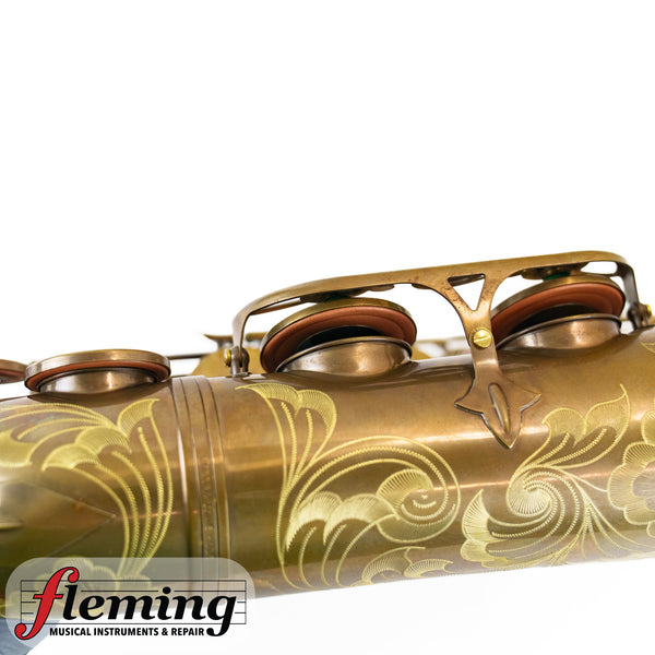 P. Mauriat PMXT-66RUL Professional Tenor Saxophone - Unlacquered Raw Brass