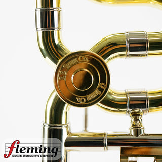 S.E. Shires TBQ30GR Tenor Trombone - Gold Brass Bell & Rotary Valve