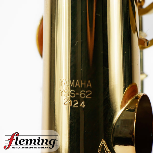 Yamaha YSS-62 (Purple Logo!) Soprano Saxophone