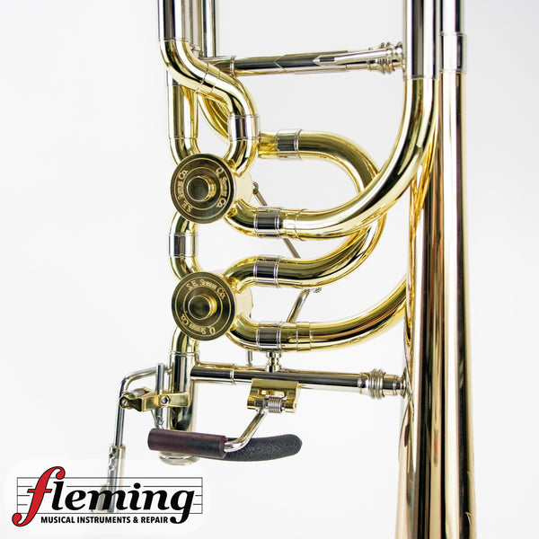 S.E. Shires TBQ36GR Q Series Bass Trombone - Gold Brass Bell