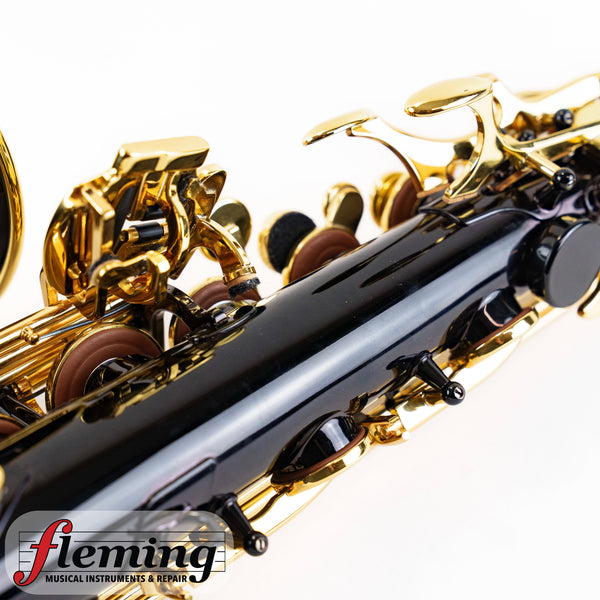 Henri Selmer Paris Super Action 80 Series II Alto Saxophone - Black Lacquer (Competition Demo / Open Box Model)