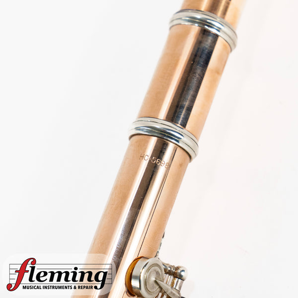 Powell Aurumite Conservatory Flute - Custom Half-Open Keywork (Ex-USAF)