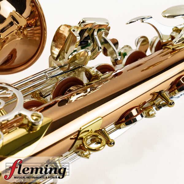 P.Mauriat Venus Professional Copper Body Alto Saxophone - Copper Alloy Body, Silver Plated Keys