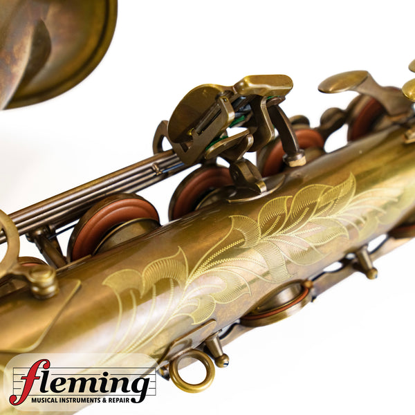P. Mauriat PMXT-66RUL Professional Tenor Saxophone - Unlacquered Raw Brass