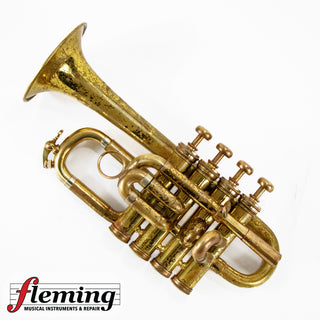 Vintage 1977 Selmer Paris 4-Valve Piccolo Trumpet - "Maurice André" Era