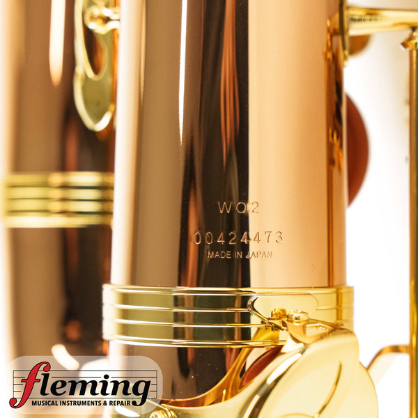 Yanagisawa T-WO2 Professional Tenor Saxophone - Bronze (Competition Demo / Open Box Model)