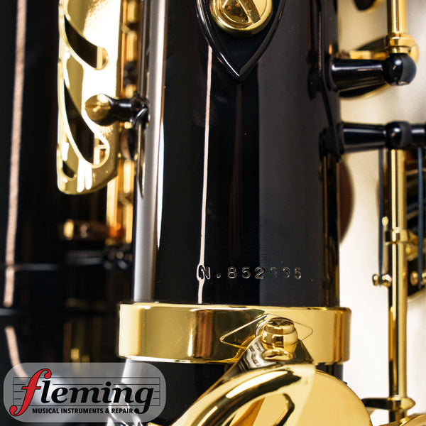 Henri Selmer Paris Super Action 80 Series II Alto Saxophone - Black Lacquer (Competition Demo / Open Box Model)