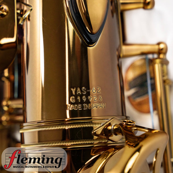 Yamaha YAS-62 Professional Alto Saxophone - Amber Lacquer