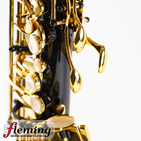 Henri Selmer Paris Super Action 80 Series II Alto Saxophone - Black Lacquer (Competition Demo / Open Box Model)