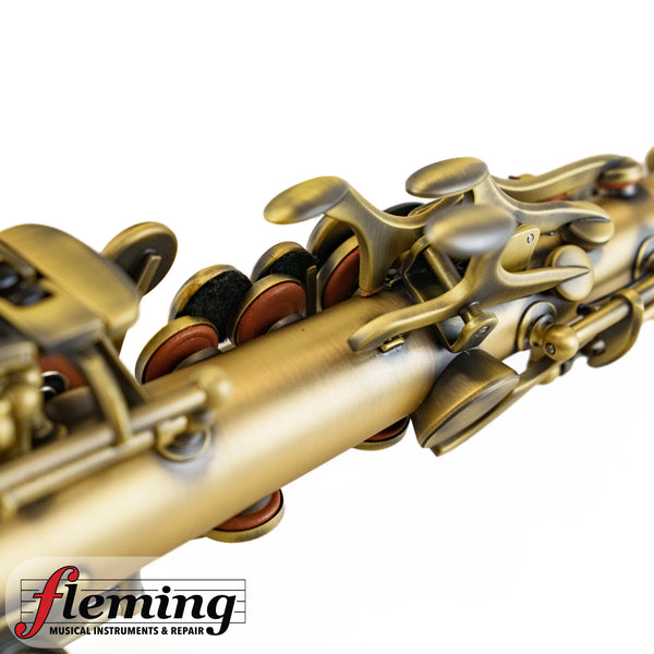 P. Mauriat System - 76SCDK Curved Soprano Saxophone (Dark Finish)