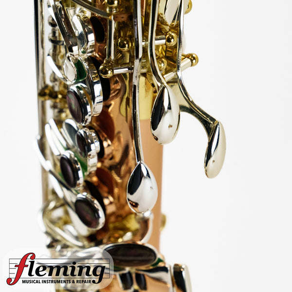 P.Mauriat Venus Professional Copper Body Alto Saxophone - Copper Alloy Body, Silver Plated Keys