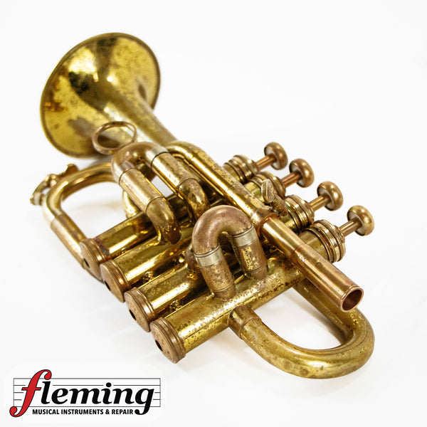 Vintage 1977 Selmer Paris 4-Valve Piccolo Trumpet - "Maurice André" Era