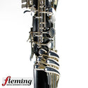 Backun Model Q Bass Clarinet Low C, Grenadilla, Silver-Plated Keys