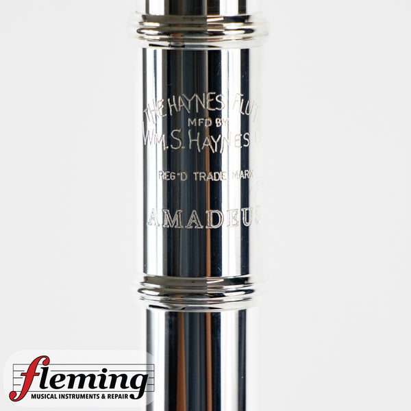Haynes Amadeus AF780 Flute - B Foot, Silver