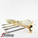 S.E. Shires TBQ30GR Tenor Trombone - Gold Brass Bell & Rotary Valve