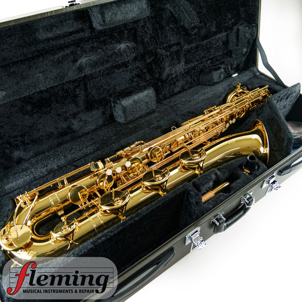 **Mint** Yamaha YBS-480 Low A Baritone Saxophone - Gold Lacquer