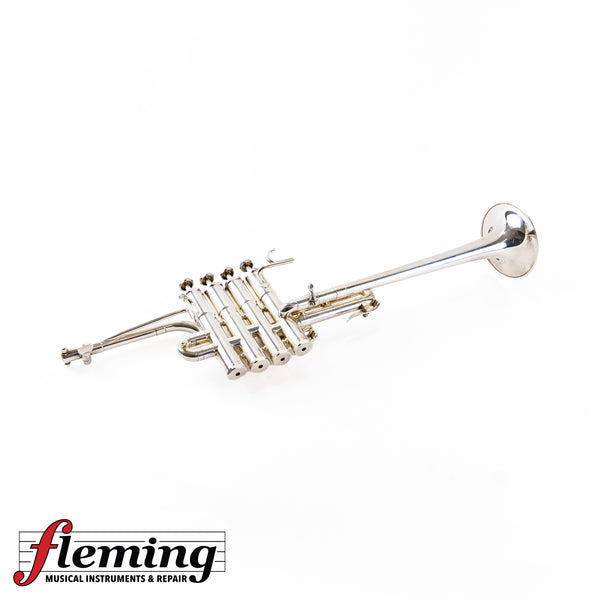 Schilke P6-4 Bb/A Herald Piccolo Trumpet - Silver Plate