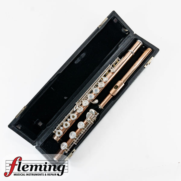 Powell Aurumite Conservatory Flute - Custom Half-Open Keywork (Ex-USAF)