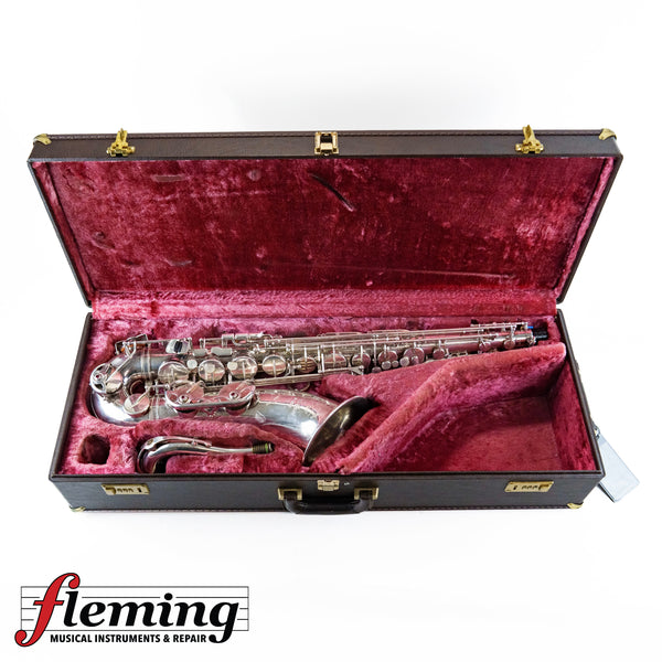 Pre-Owned Yamaha YTS-875EX Custom EX Professional Tenor Saxophone - Silver Plated