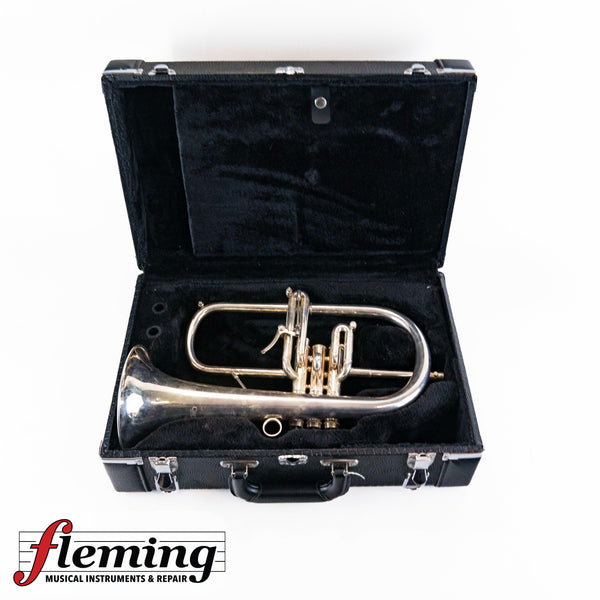 CarolBrass CFL-9990-RS Professional Flugelhorn - Silver Plated