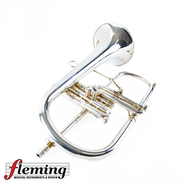 CarolBrass CFL-9990-RS Professional Flugelhorn - Silver Plated