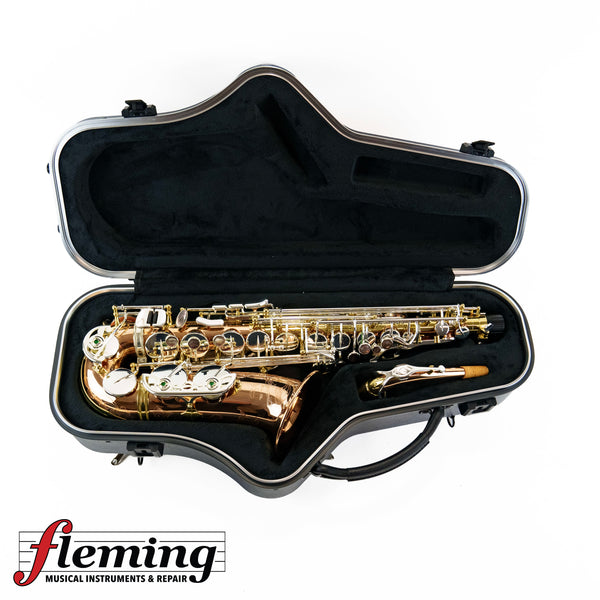 P.Mauriat Venus Professional Copper Body Alto Saxophone - Copper Alloy Body, Silver Plated Keys