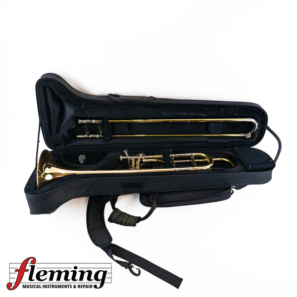 Yamaha Xeno YSL-882GOR Professional Tenor Trombone - Rose/Gold Brass Bell &amp; Open Wrap