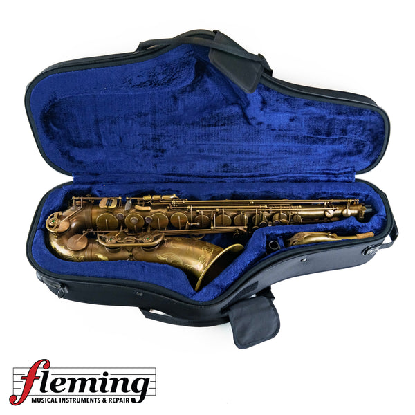 P. Mauriat PMXT-66RUL Professional Tenor Saxophone - Unlacquered Raw Brass