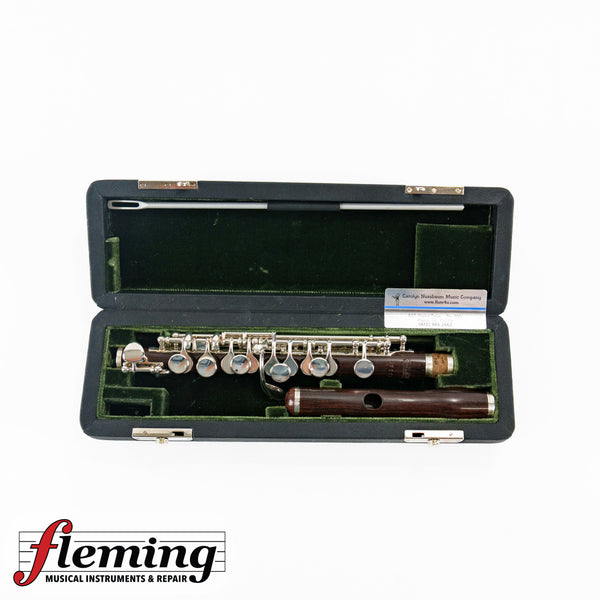 Philipp Hammig 650/4 Professional Piccolo - Grenadilla Wood, Solid Silver Keys