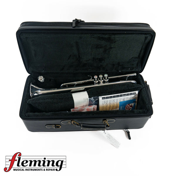 Yamaha YTR-8335IIGS Custom Xeno Professional Bb Trumpet - Silver Plate, Gold Brass Bell